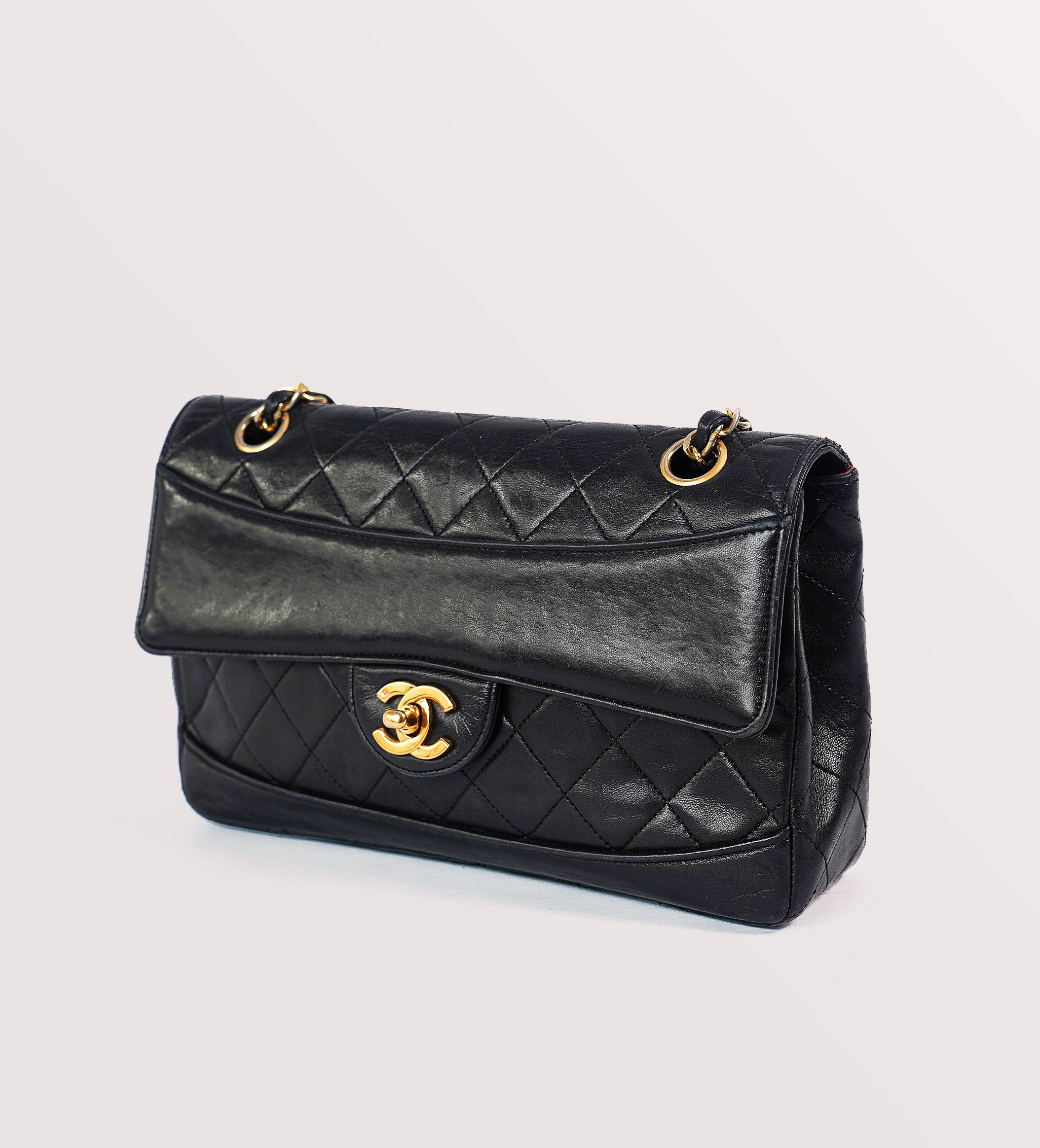 Chanel Vintage Matelasse Flap Bag
