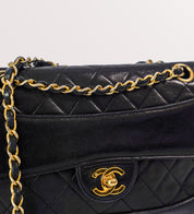 Chanel Vintage Matelasse Flap Bag