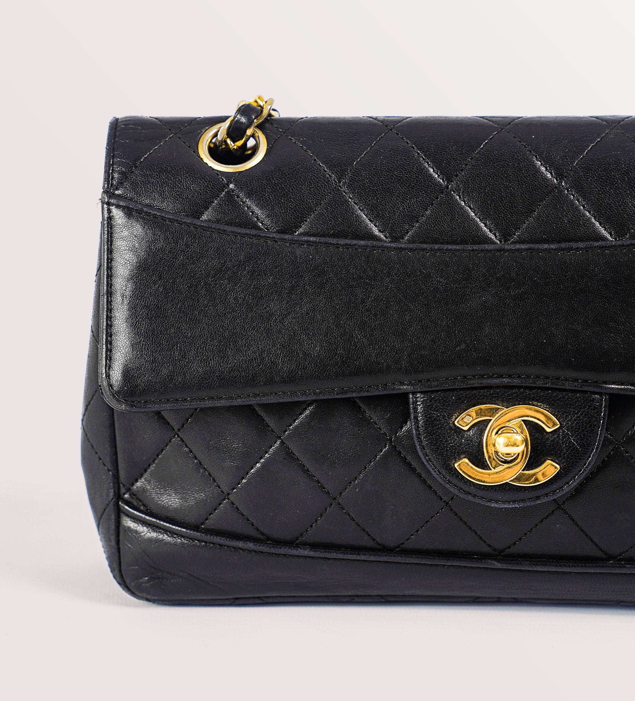 Chanel Vintage Matelasse Flap Bag