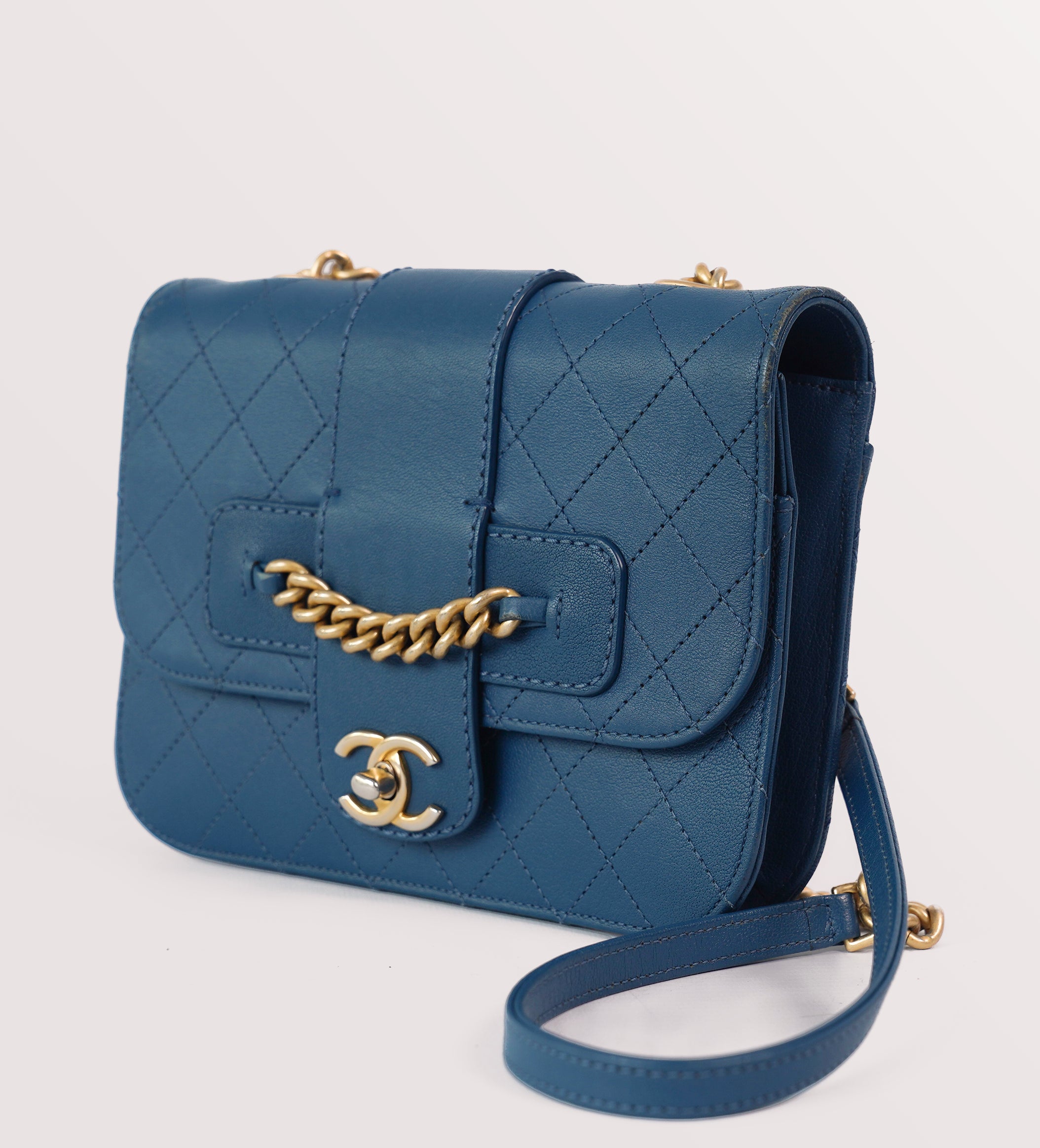 Chanel Matelasse, Blue