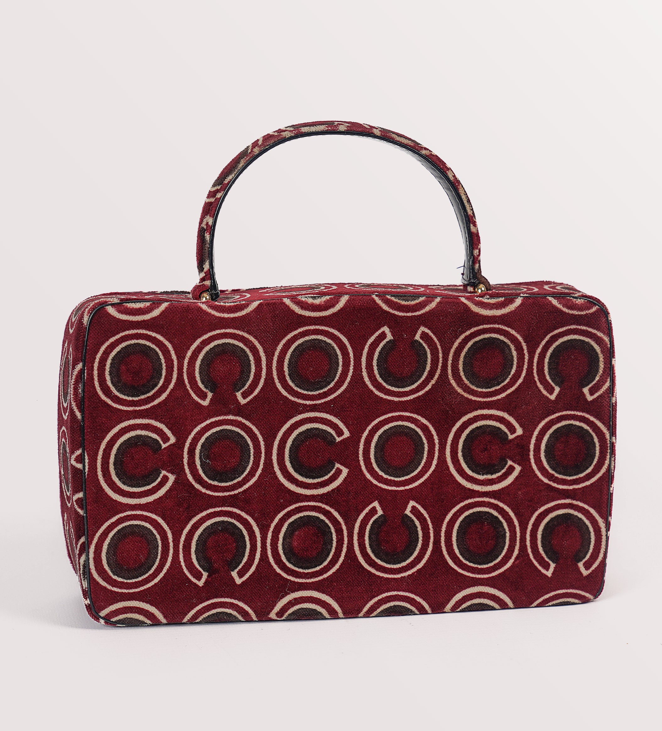 Chanel Velvet COCO top handle bag
