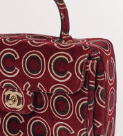 Chanel Velvet COCO top handle bag