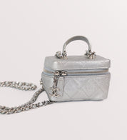 Chanel Vanity Case, Silver