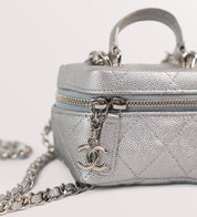 Chanel Vanity Case, Silver