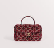 Chanel Velvet COCO top handle bag