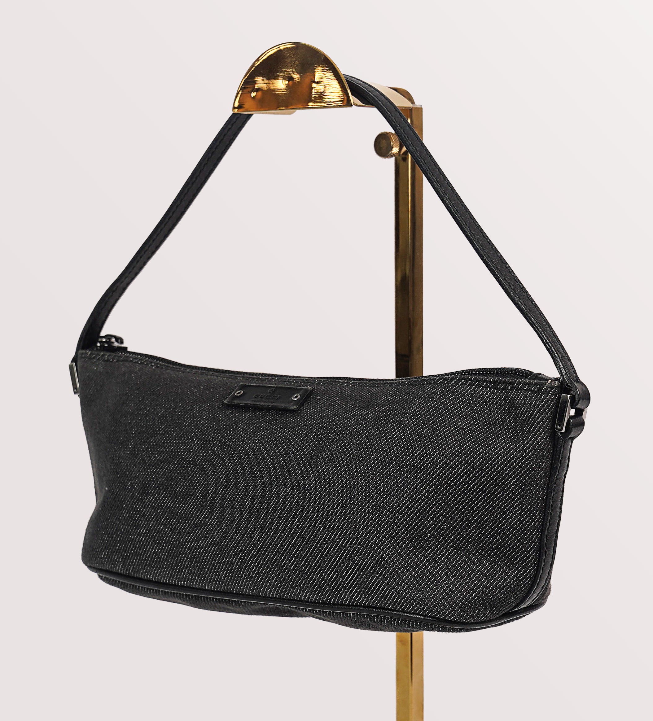 Gucci denim baguette