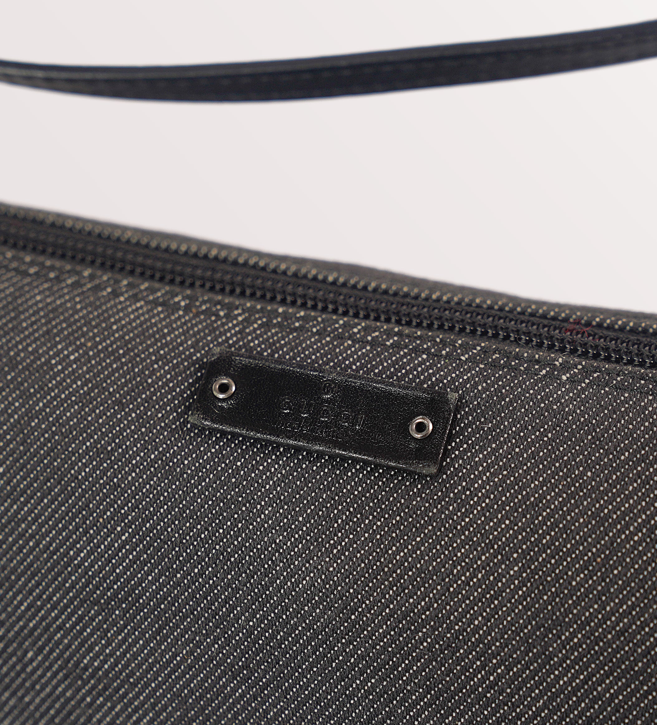 Gucci denim baguette